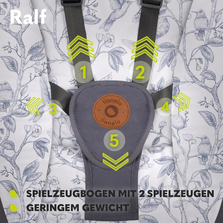 Actual product image Lionelo 2-in-1 Babywippe und Liegestuhl - Ralf
