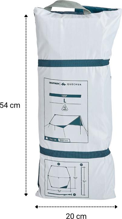 Immagine prodotto Quechua Fresh (Tarp, 2.28 kg, 4 persone)