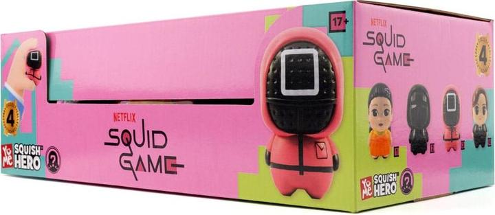 Actual product image YuMe Squid Game Squish Hero anti-stress figures 8 cm display (12)