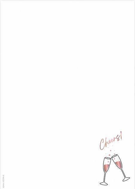 Produktbild Artoz Designpapier: Cheers (120 g/m², A4)