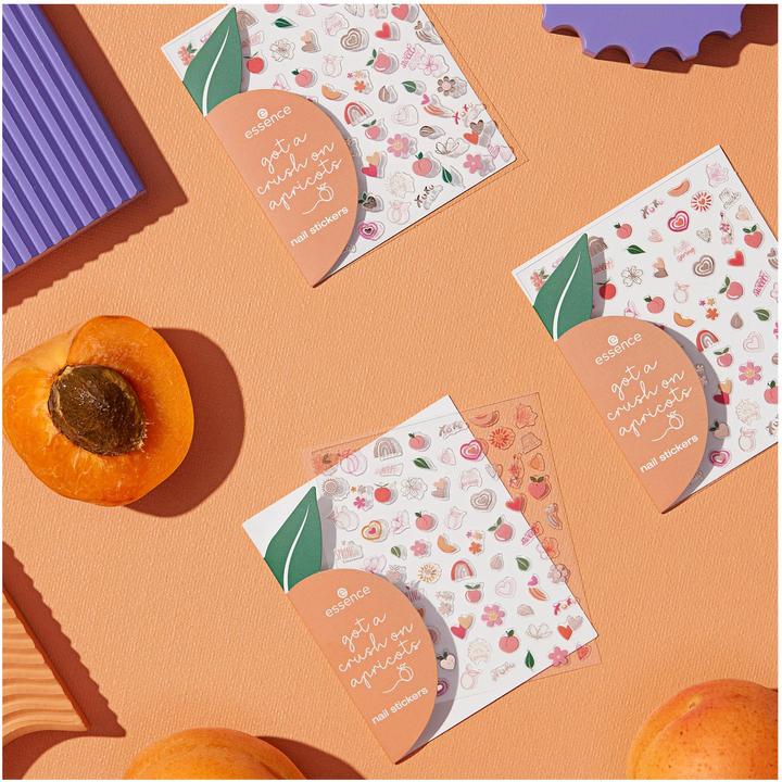 Produktbild essence Nail Stickers 01 Apropos, Apricots... (Nagelverzierung, Mehrfarbig)