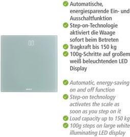 Produktbild Wenko Led Waage (150 kg)