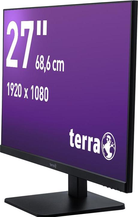 Produktbild Wortmann TERRA LCD/LED 2727W V2 black HDMI/DP/USB-C GREENLINE PLUS (1920 x 1080 Pixel, 27")