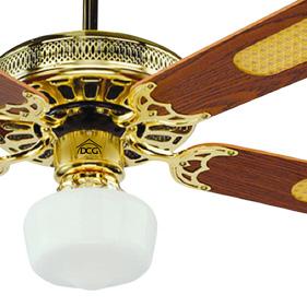 Produktbild DCG Eltronic VE CRD43 TL Ventilator Braun, Gold