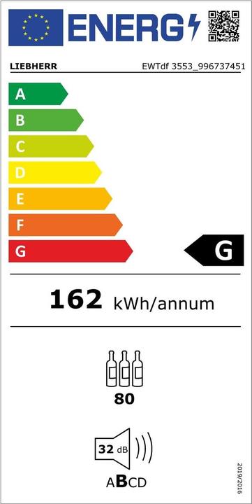 Energie-Label Liebherr EWTdf 3553-26