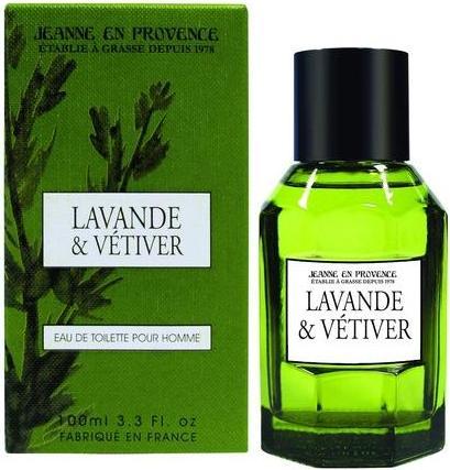 Actual product image Jeanne Arthes JEP Lavender and Vetiver Men's EDT (Eau de toilette, 100 ml)