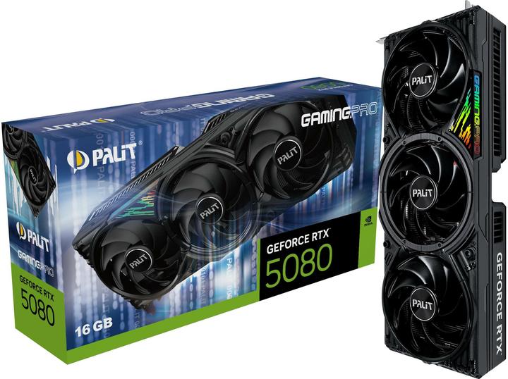 Immagine prodotto Palit GeForce RTX 5080 GamingPro (16 GB)