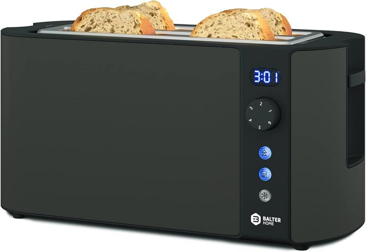 Image du produit Balter Toaster mit Langschlitz und LCD-Anzeige