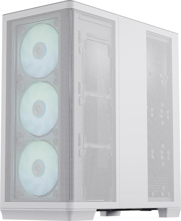 Produktbild AeroCool Geh Midi APNX C1 MicroATX/ATX/MiniITX o.N. (white) (mATX, ATX, Mini-ITX)