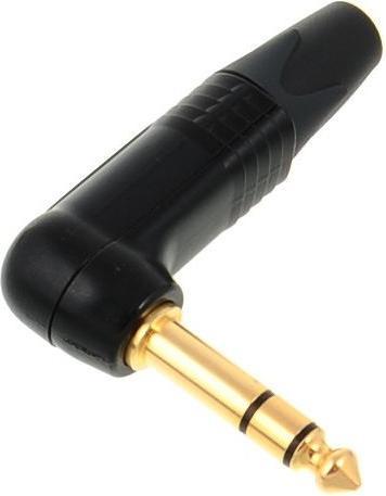 Produktbild Contrik Winkel-Klinkenst. 90 Grad stereo SW,GO, X-Serie