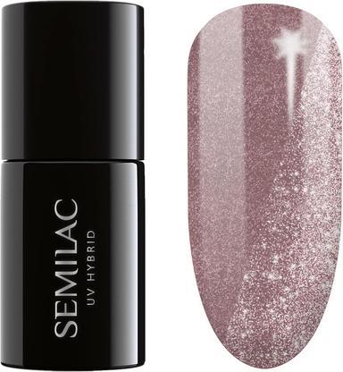 Actual product image Semilac UV Nail Lacquer Hybrid 395 Dawn Til Dusk 7ml (UV gel varnish)