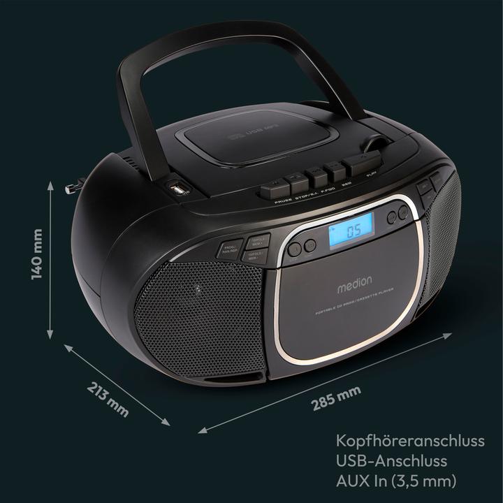 Actual product image Medion LIFE E66476 (VHF, AM, FM, PLL)