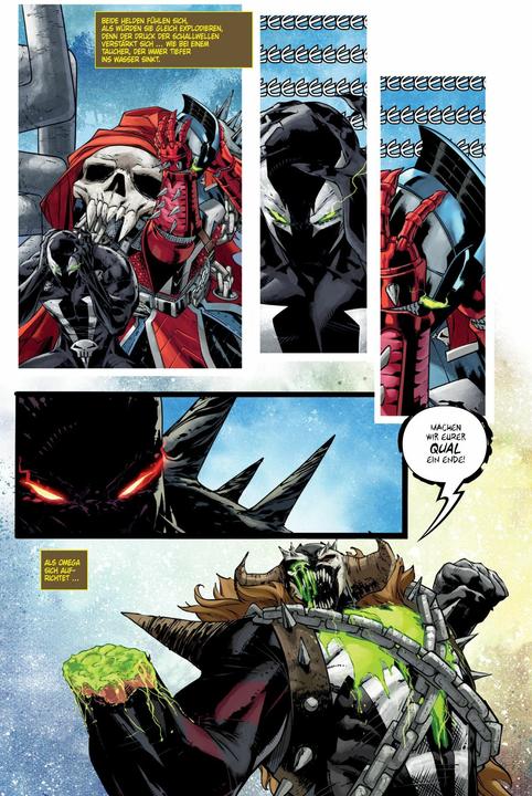 Actual product image Panini Spawn Deluxe Collection (German, Jim Cheung, Board Booth, Thomas Nachlik, Carlo Barberi, Stephen Segovia, Marcio Takara, 2024)