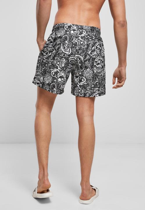 Actual product image Urban Classics Pattern Swim Shorts (M)