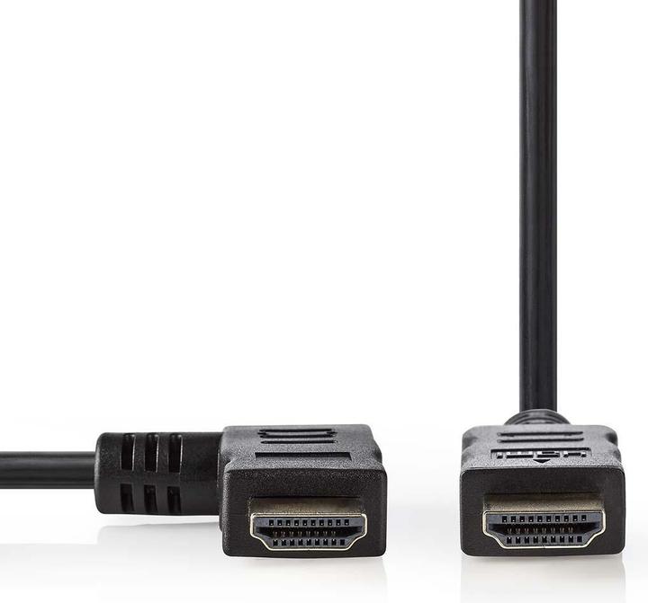 Produktbild Nedis Videokabel, links abgewinkelt, HDMI Stecker (1.50 m, HDMI)