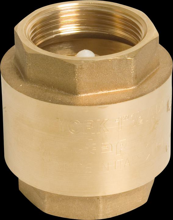 Produktbild Itap Rückschlagventil Federbelastet Messing 1 1/2" Innengewinde 10bar DN40 Typ York 103