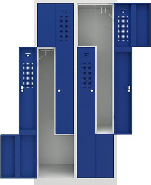 Produktbild eurokraft basic Z-Schrank (80 cm, 180 cm)