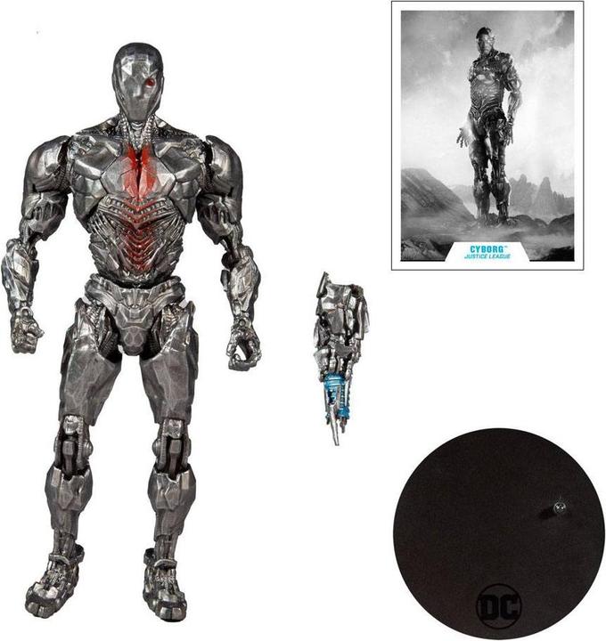 Image du produit McFarlane Action Figure Justice League : Cyborg (Helmet) 18 cm