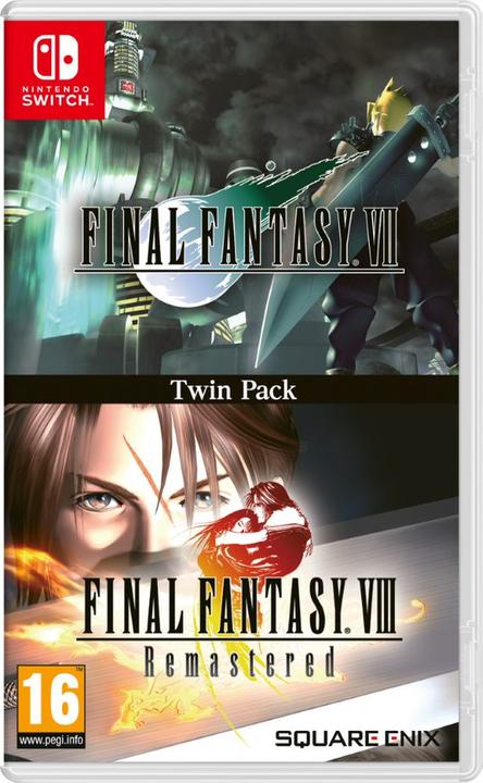 Image du produit Square Enix Final Fantasy 7+8 Twin Pack -UK- (Switch)