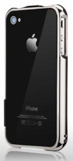 Produktbild more. Color Gem Lucent Bumper für iPhone 5/5S/SE Silver (Apple iPhone 5, Apple iPhone 5s)