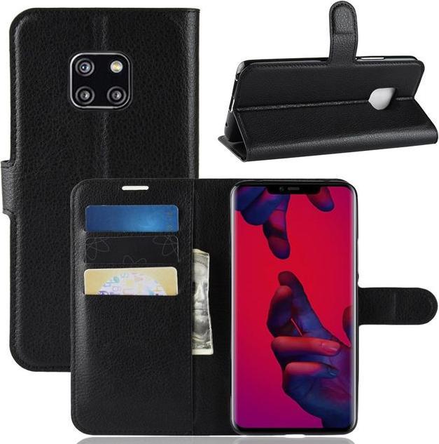 Image du produit MU Classic Couvertures en cuir Litchi Bookcover Series (Mate 20 Pro)