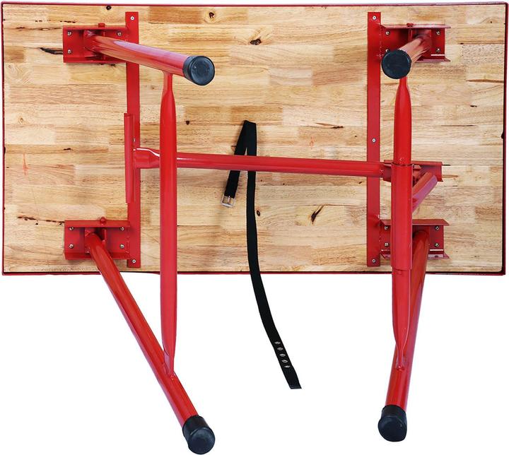 Produktbild Wiltec Werkbank 120x62,5x83cm klappbar Werktisch 300kg Arbeitstisch Werkstatt (62.50 cm, 120 cm)