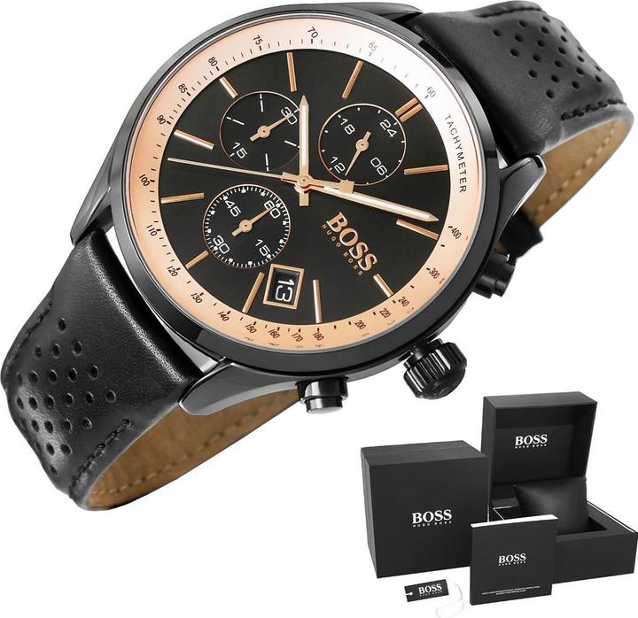 Image du produit Hugo Boss Hommes Grand Prix 1513550 + BOX (Chronographe, 215 mm)