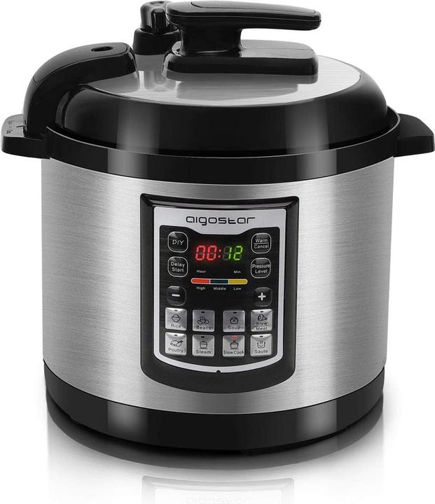 Produktbild Aigostar Elektrischer Schnellkochtopf, 6L