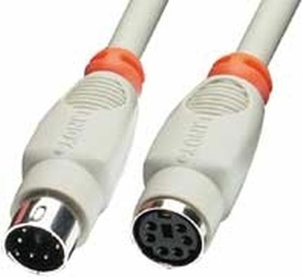 Actual product image Lindy PS/2 keyboard/mouse extension cable