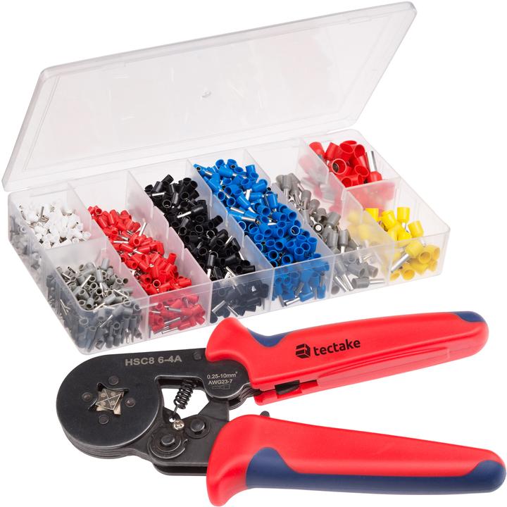 Actual product image tectake Crimping pliers (175 mm)