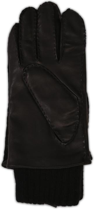 Actual product image Cash-Mere Lederhandschuhe mit Pulswärmer und Touchscreen tauglich (L)