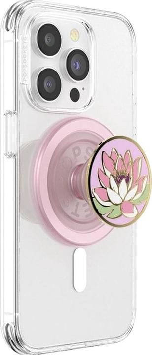 Produktbild PopSockets Halterung Enamel Water Lily MagSafe, Befestigung: Magnet