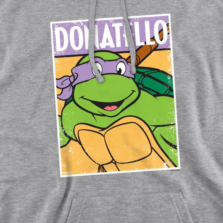 Immagine prodotto Teenage Mutant NT Felpa con Cappuccio Donatello Uomo (XL)