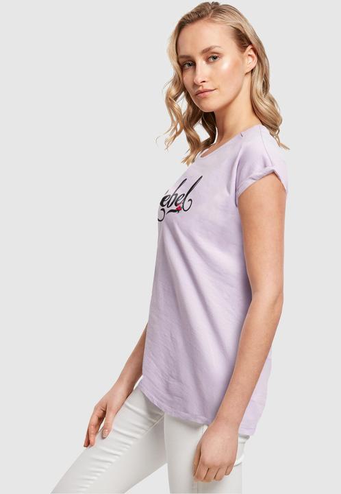 Actual product image Merchcode Ladies Frida Kahlo - Rebel one Extended Shoulder Tee - 116135 (XL)