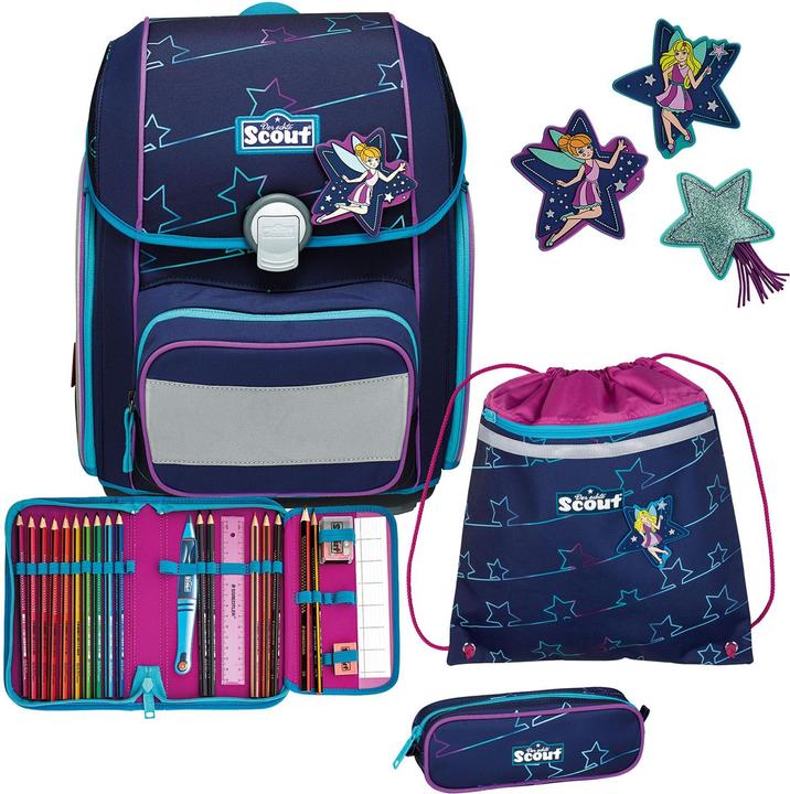 Scout Genius Schulranzen-Set 4tlg. (25 l)