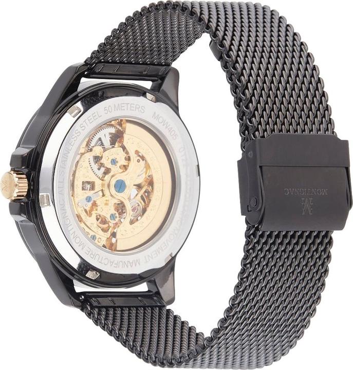 Actual product image Montignac Automatic Watch Round (Skeleton watch, 42 mm)