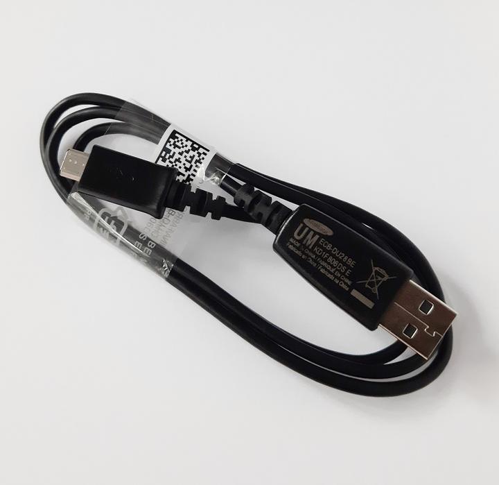 Actual product image Samsung USB to Micro USB Charging Cable - ECB-DU28BE (0.80 m)