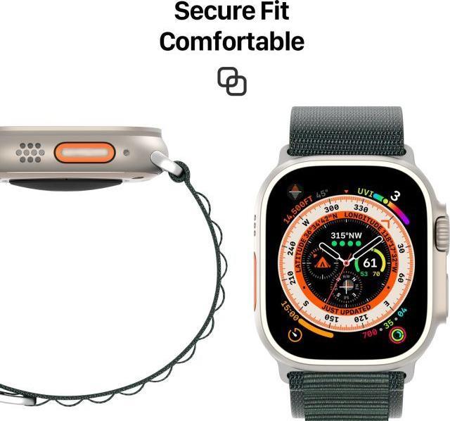 Immagine prodotto Dux Ducis Apple Watch 8/7/6 / SE / 5/4/3/2/1 (41, 40, 38 mm) Cinturino Cinturino sportivo versione G (40 mm, 38 mm, 41 mm, Nylon)