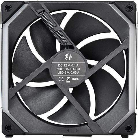 Actual product image Lian-Li UNI FAN SL120 RGB PWM fan, pack of 3 (120 mm, 3 x)