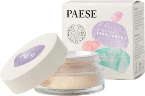 Actual product image Paese Minerals Mineral Highlighter 500N Natural Glow 6G (6G, Highlighter)