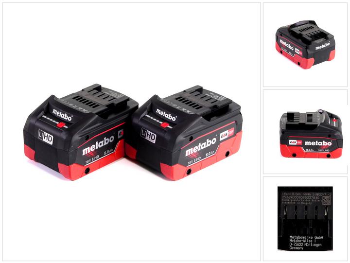 Metabo LiHD Akkupack (18 V)
