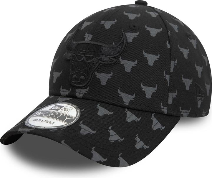 New Era 9Forty Strapback Cap MONOGRAM Chicago Bulls (One Size)
