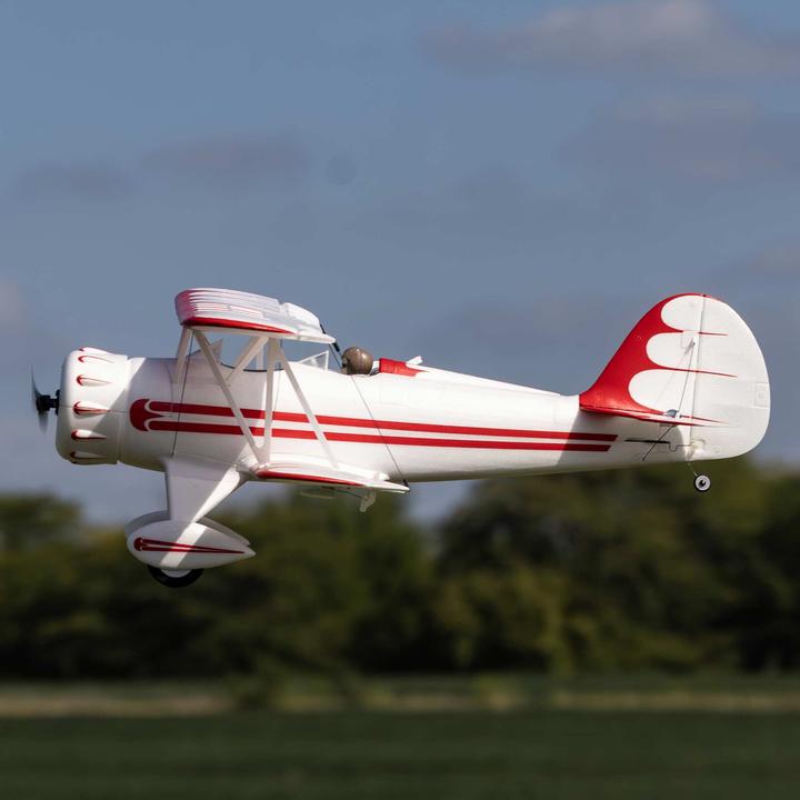 Image du produit E-Flite FLUGZEUG WACO White 550mm EP BNF UMX mit AS3X & SAFE Select (Multi moteur)