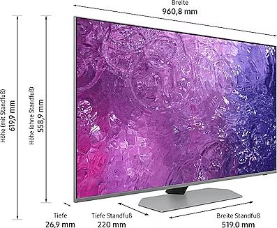 Image du produit Samsung TV GQ43QN94CATXZG 43 pouces, Neo QLED (43", NeoQLED, 4K)
