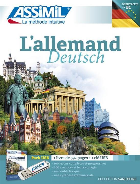 Image du produit L'allemand : débutants & faux débutants, niveau atteint B2 : pack USB (Allemand, Français, Schödel Bettina, 2024)