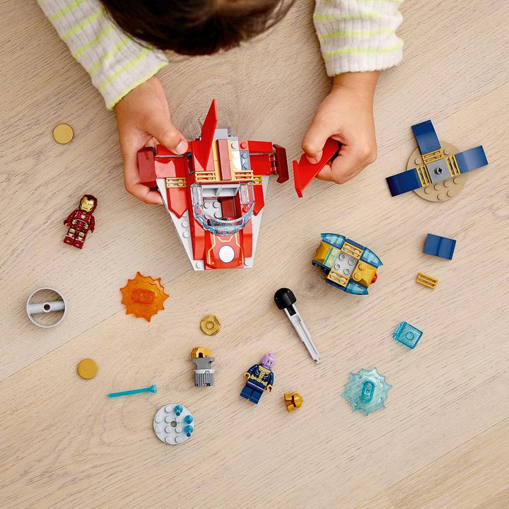 Actual product image LEGO Iron Man vs. Thanos (76170, LEGO Marvel)