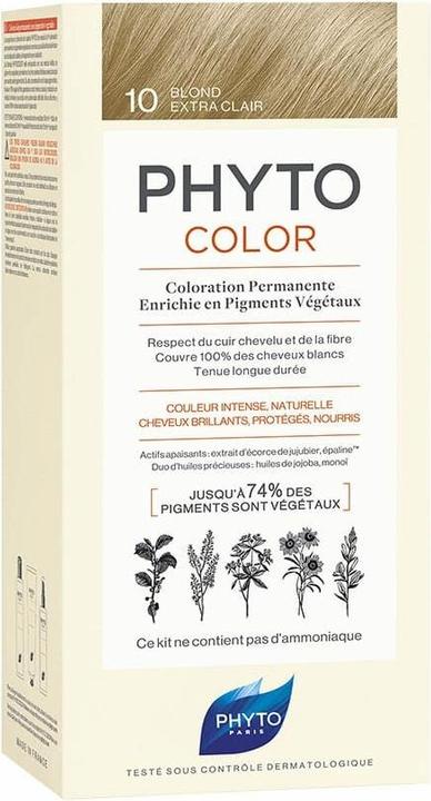 Produktbild Phyto Phytocolor Permanent Color (#10 Extra Fair Blond)