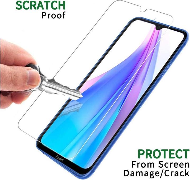 Image du produit Screenguard Xiaomi Redmi Note 8T Protection en verre blindé Case Friendly Design (1 pièce(s), Xiaomi Redmi Note 8T)