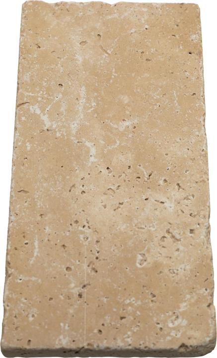 Produktbild Natura Punto 3er-Set Seifenablage aus Travertin, rechteckig, light-hellbeige, 14,5 x 7 cm