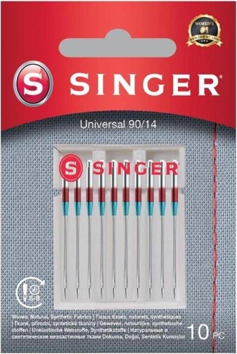 Singer Aiguille machine à coudre UNIVERSAL, 90/14, pack de 10